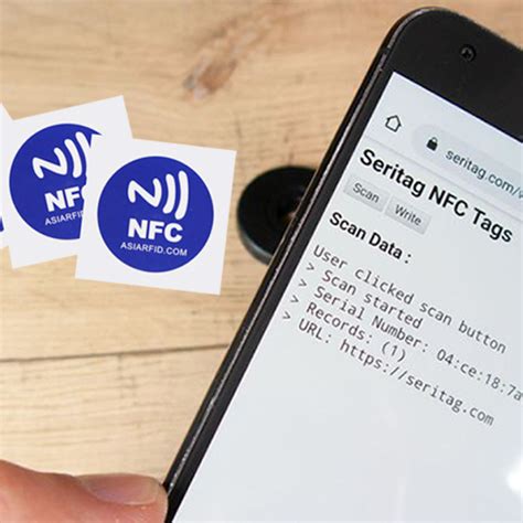 can i writento nfc tags with my pc|nfc tag to open website.